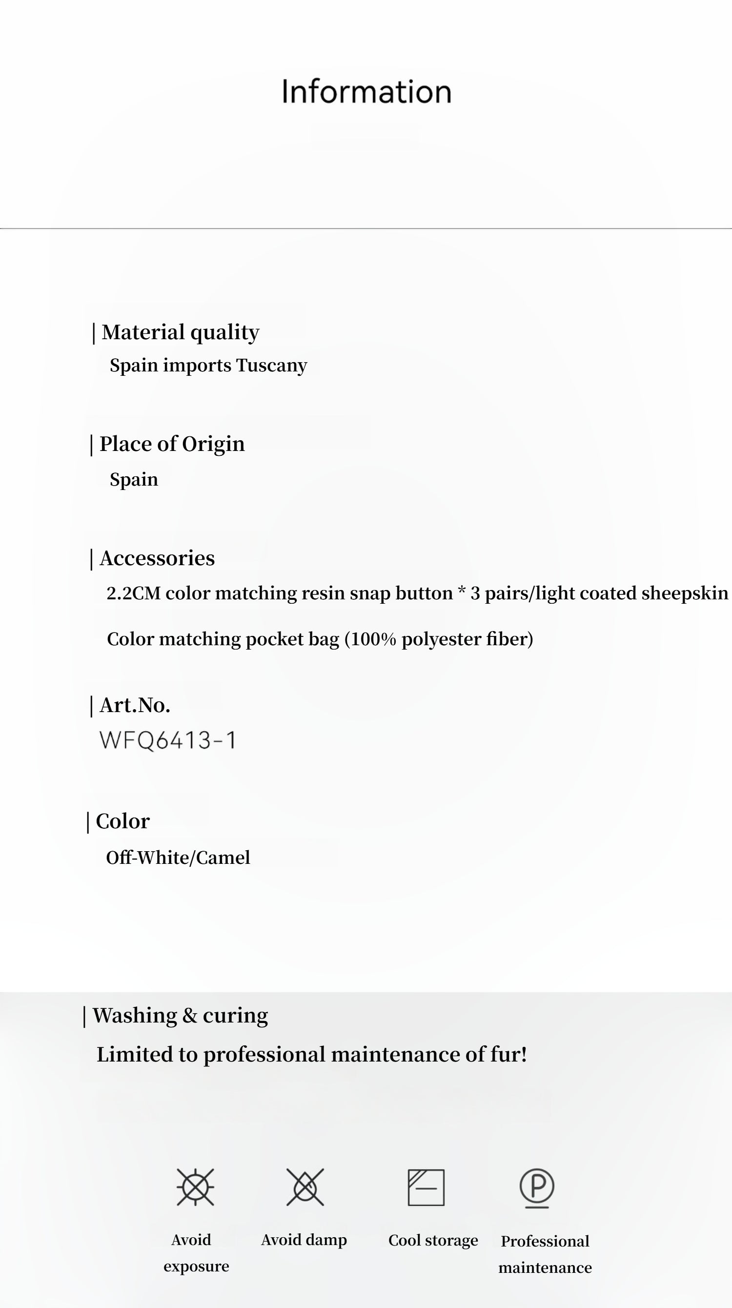 "Night in Paris" imported Tuscan sheepskin women's V-neck age-reducing lamb fur coat